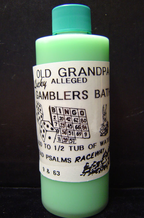 Old Grandpa's Lucky Gamblers Bath Water