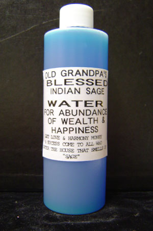 Old Grandpa's Blessed Indian Sage Water